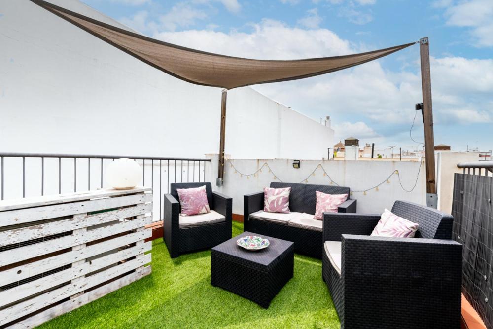 Alf8 Apartamento En Triana Con Dos Terrazas Севілья Екстер'єр фото